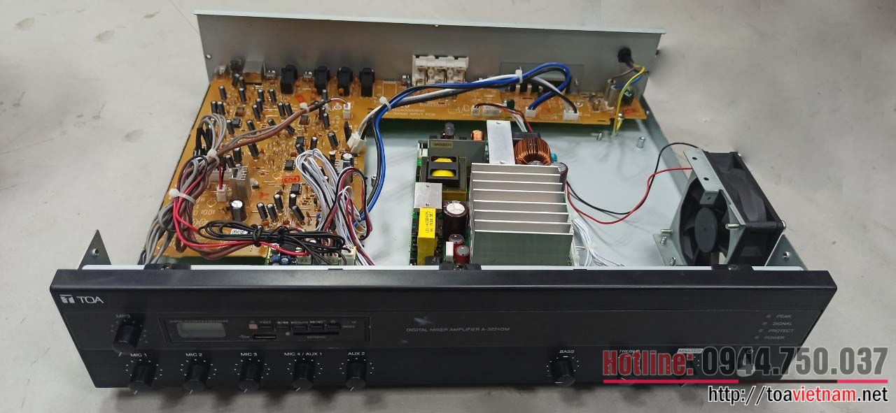 Dịch vụ sửa chữa âm ly A-3212DM-AS, A-3224DM-AS, A-3248DM-AS