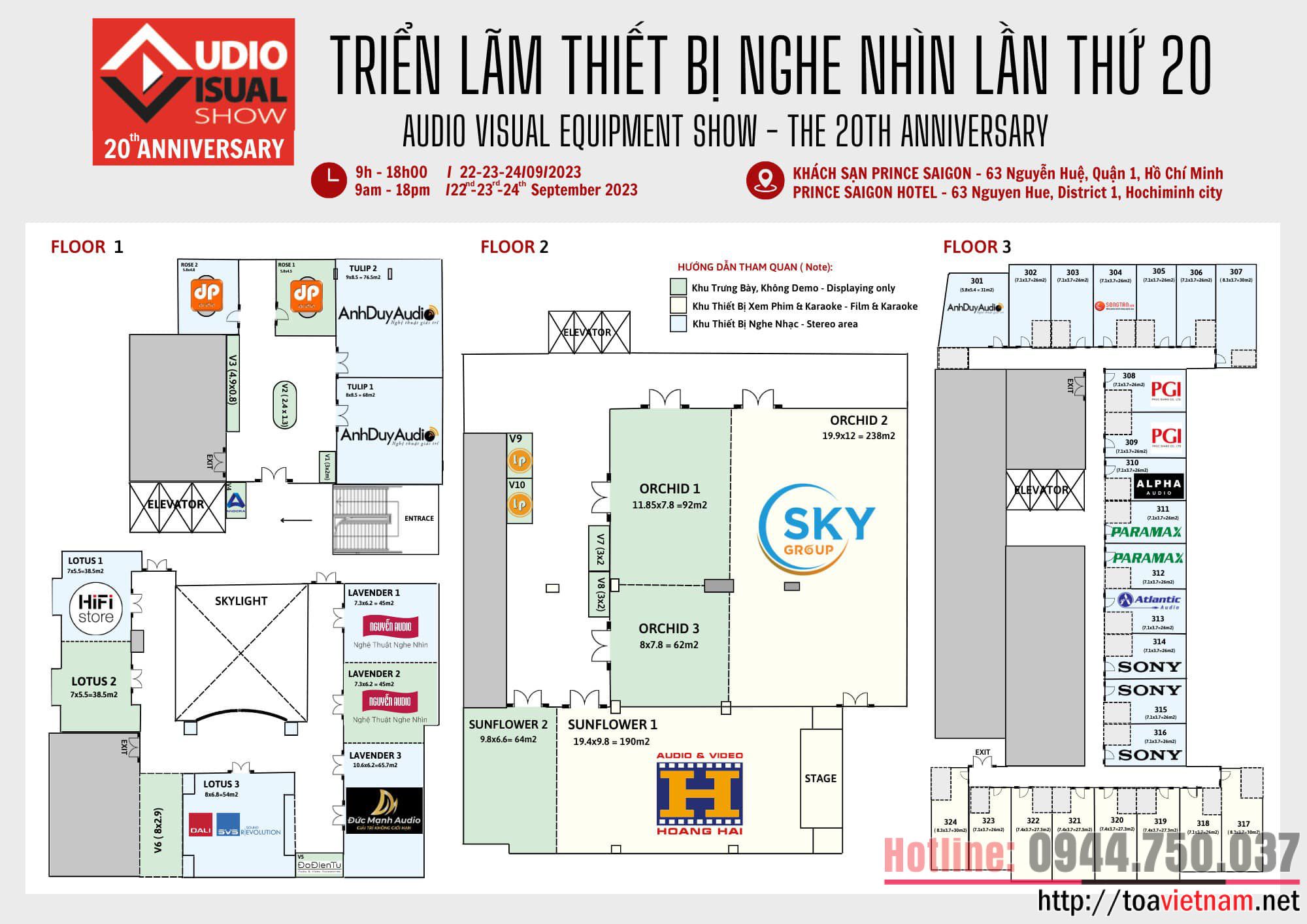 AVShow Triển Lãm Thiết Bị Nghe Nhìn Lần Thứ 20 - Audio Visual Equipments Show 2023