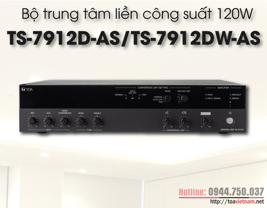 Hệ thống âm thanh hội thảo TS-790 – lựa chọn hoàn hảo cho quy mô hội thảo tầm trung